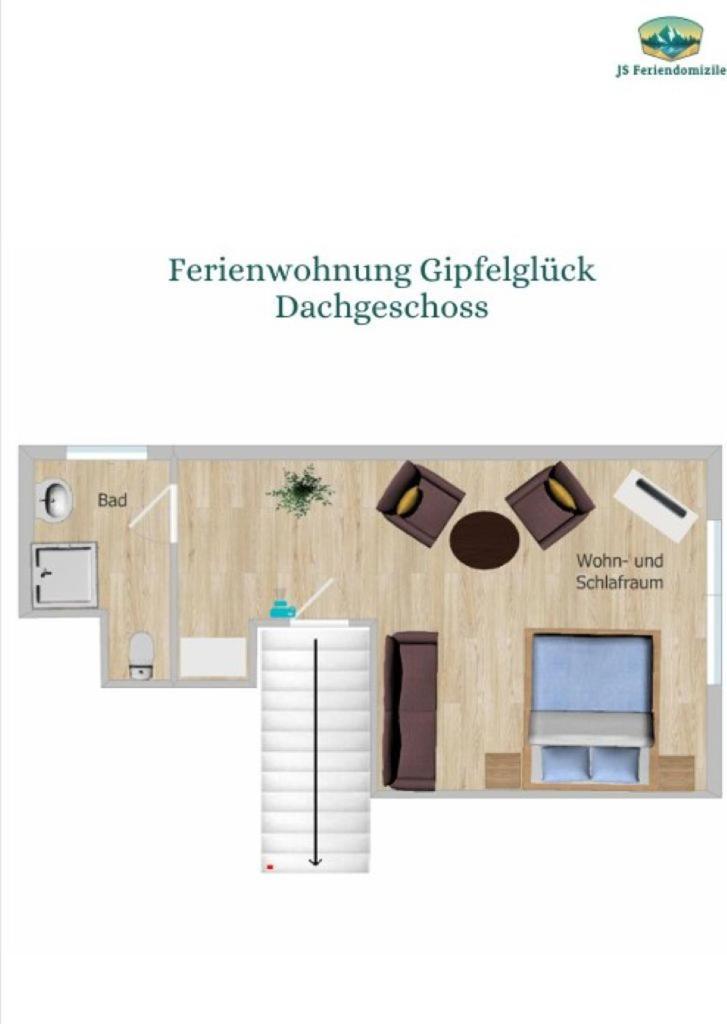 Ferienwohnung Gipfelglueck Mit Balkon 施尔奇 外观 照片